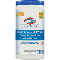 Healthcare&reg; Disinfecting Bleach Wipes, 70 Count The Estey Group