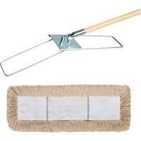 Break-Ezy Dust Mop System, Slip On Style, Cotton, 48" L x 5" W The Estey Group