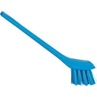 Brush with Scraping Edge, Stiff Bristles, 6" Long, Blue The Estey Group