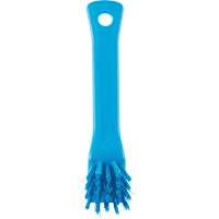 Brush with Scraping Edge, Stiff Bristles, 6" Long, Blue The Estey Group