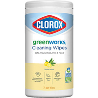 GreenWorks Cleaning Wipes, 75 Wipes The Estey Group