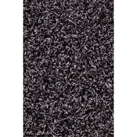 Tapis dint&eacute;rieur/ext&eacute;rieur Tundra, Latex/Polypropyl&egrave;ne, Grattoir Type, Motif Velours touffet&eacute;, 3-1/2' x 6', Charbon The Estey Group