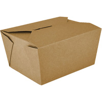 Kraft Take Out Food Containers, Corrugated, Rectangular The Estey Group