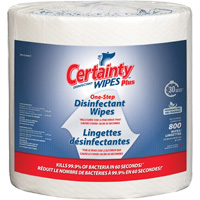 Lingettes d&eacute;sinfectantes, 7-9/10" x 5-9/10", 800 lingettes The Estey Group