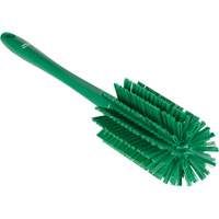 Medium Brush with Handle, Stiff Bristles, 17" Long, Green The Estey Group