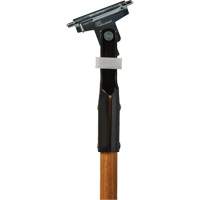 Clipper Dust Mop Handle, Wood, Quick-Connect Tip, 1" Diameter, 60" Length The Estey Group