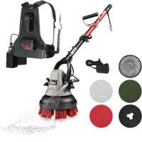 Portable Handheld Scrubber MSJET with Backpack, Polisher/Scrubber The Estey Group