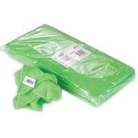 Dusting & Cleaning Cloth, Microfibre, Green The Estey Group