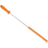 Tube Brush, Stiff Bristles, 19-7/10" Long, Orange The Estey Group