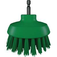 HyDrive Round Drill Brush, Extra Stiff Bristles, 3-1/10" Long, Green The Estey Group