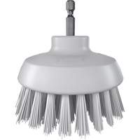 HyDrive Round Drill Brush, Extra Stiff Bristles, 3-1/10" Long, White The Estey Group