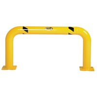 High Profile Machinery Guards, 4' W x 2' H, Yellow The Estey Group