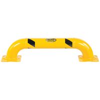 Low Profile Rack Guards, 3' W x 0.75' H, Yellow The Estey Group