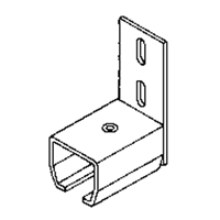 Curtain Partition Wall Mount End Connector The Estey Group