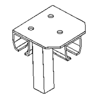 Floor Mount Curtain Partition Connector The Estey Group