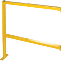 Protecteurs de p&eacute;rim&egrave;tre - Style tubulaire, 46" la x 49-1/2" h, Jaune The Estey Group