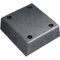 Molded Rubber Dock Guards, Rubber, 13" W x 4" D x 12" H The Estey Group