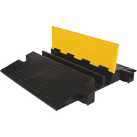 Yellow Jacket&reg; Extreme Crossover Cable Protector, 2 Channels, 35.75" L x 42.125" W x 5.125" H The Estey Group