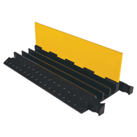 Yellow Jacket&reg; Heavy Duty Cable Protector, 3 Channels, 36" L x 18.5" W x 2.875" H The Estey Group