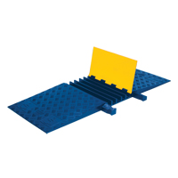 Yellow Jacket&reg; Cable Protector, 5 Channels, 18" L x 50" W x 1.875" H The Estey Group