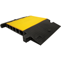 Yellow Jacket&reg; Heavy Duty Cable Protector, 5 Channels, 35.75" L x 57.25" W x 5.125" H The Estey Group