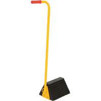 Ergo Handle Wheel Chock, 9-1/4" x 8" x 6", Black The Estey Group