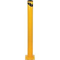 Butoir, Acier, 48" h x 4-1/2" la, Jaune The Estey Group