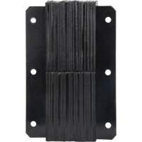 Laminated Dock Bumpers, Vertical, Rubber, 11" W x 4" D x 20" H The Estey Group