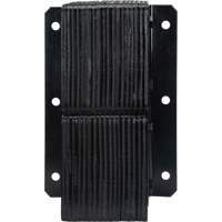 Laminated Dock Bumpers, Vertical, Rubber, 11" W x 6" D x 20" H The Estey Group