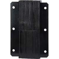 Laminated Dock Bumpers, Vertical, Rubber, 11" W x 6" D x 20" H The Estey Group