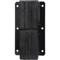 Laminated Dock Bumpers, Vertical, Rubber, 11" W x 4" D x 24" H The Estey Group