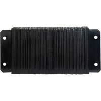 Laminated Dock Bumpers, Horizontal, Rubber, 24" W x 4" D x 12" H The Estey Group