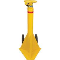 100,000 lbs. Static Capacity Ratchet Trailer Jack, 20 tons Lift Capacity The Estey Group