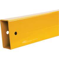 Lift-Out Guard Rail, Steel, 3' L x 4" H, Safety Yellow The Estey Group