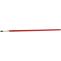 Pinceau de forme ronde pour marquage, Largeur de la brosse de 5/32", Soie de chameau, Manche &agrave; Bois The Estey Group