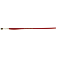 Pinceau de forme ronde pour marquage, Largeur de la brosse de 3/16", Soie de chameau, Manche &agrave; Bois The Estey Group