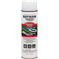 Peinture pour traçage de ligne pour terrain de gymnastique Industrial Choice AF1600, Blanc, 17 oz, Canette a&eacute;rosol The Estey Group