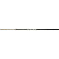 Pinceau plat pour artiste, Largeur de la brosse de 6 mm, Martre rouge, Manche &agrave; Bois The Estey Group