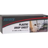 Toile de protection, 400' lo x 9' la, Plastique The Estey Group