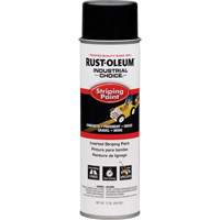 S1600 System Inverted Striping Paint, Black, Aerosol Can The Estey Group