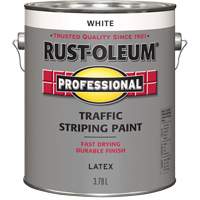 Peinture pour traçage de lignes de circulation, Blanc, 3,78 L, Cruche The Estey Group