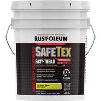 Rev&ecirc;tement d'acrylique SafeTex Easy-Tread, 4 gal., &agrave; l'eau, Plat/Textur&eacute;, Jaune The Estey Group