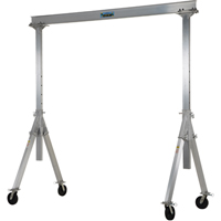 Grue mobile ajustable en aluminium, 10' lo, Capacit&eacute; 6000 lb (3 tonnes) The Estey Group
