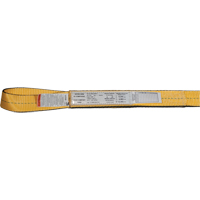 Nylon Slings, Single Ply, Double Eye, Type 3, 3" W x 3' L, 4700 lbs. Vertical Load Limit The Estey Group