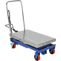 Pneumatic Hydraulic Scissor Lift Table, Steel, 32-1/2" L x 19-3/4" W, 1000 lbs. Cap. The Estey Group