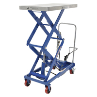 Pneumatic Hydraulic Scissor Lift Table, Steel, 35-1/2" L x 20" W, 800 lbs. Cap. The Estey Group