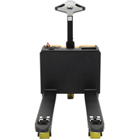 Fully Powered Electric Pallet Truck With  Scale, 3300 lbs. Cap., 48" L x 28.25" W The Estey Group