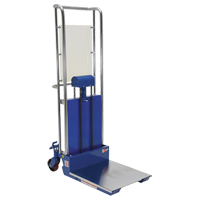 Hefti-Lift Load Stacker, Foot Pump Operated, 880 lbs. Capacity, 59" Max Lift The Estey Group