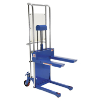 Hefti-Lift Load Stacker, Foot Pump Operated, 880 lbs. Capacity, 59" Max Lift The Estey Group