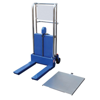 Hefti-Lift Load Stacker, Foot Pump Operated, 880 lbs. Capacity, 35" Max Lift The Estey Group
